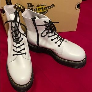 White Platform Dr. Martens (AirWair)
